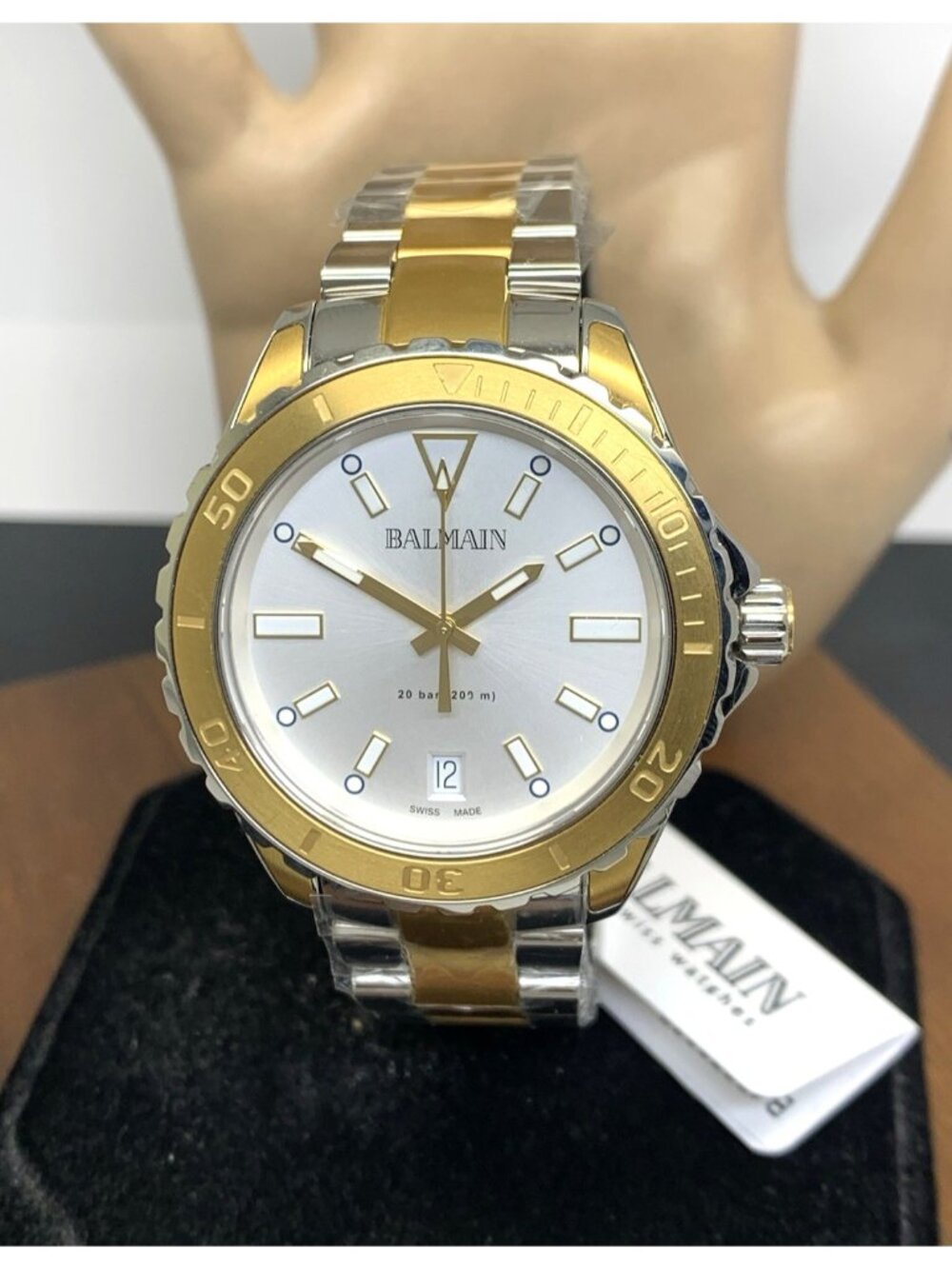 Balmain Women's Watch B43323925 Ophrys Swiss Quartz Two Tone Steel 38mm